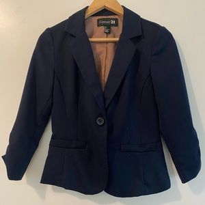 Navy Blue Forever 21 blazer